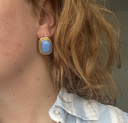 Boucles d'oreilles Camille Blue  - Harpie