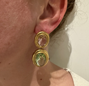 Boucles d'oreilles Lolita Pink  - Harpie