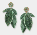 LOC - OLIVIA DAR - Bijoux - Boucle D'oreille LEAF - A1239