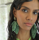 LOC - OLIVIA DAR - Bijoux - Boucle D'oreille LEAF - A1239