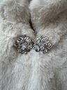 SANS MARQUE - Veste capeline fourrure blanche C03411
