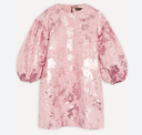 STINE GOYA - Robe courte rose fleurs - C03269