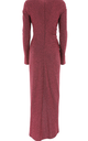 Aniye By - Robe longue rouge irisée - C03334