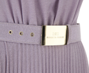 Elisabetta Franchi - Robe longue parme irisée - C03266