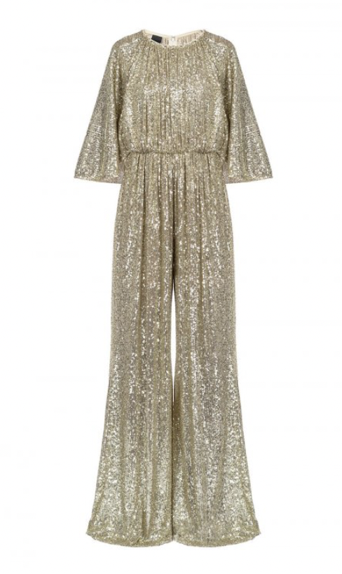 PINKO - Combinaison longue dorée - C02678