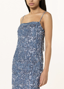 SAMSOE SAMSOE - Robe mi-longue bleu sequins  - C03352