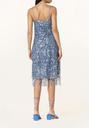 SAMSOE SAMSOE - Robe mi-longue bleu sequins  - C03352