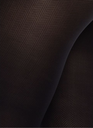 Collants Nina Chevrons 40 Deniers - Noir - Swedish Stockings