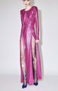 ANIYE BY - Robe longue rose fuchsia - C03256