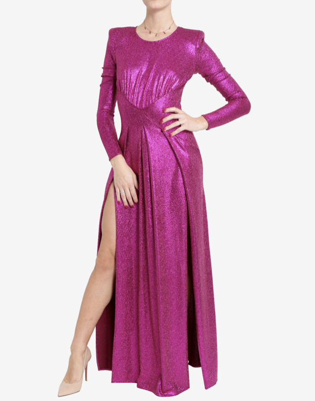 ANIYE BY - Robe longue rose fuchsia - C03256