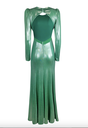 Aniye By - robe longue verte dos nu - CO3311