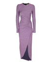 Aniye By - Robe longue rose/mauve irisée t36 - C02933