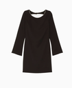 Tara Jarmon - Robe courte noire dos nu - C03372