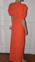 COOSY - Robe longue rouge - C02271