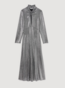 SANDRO - Robe sequins dorés - C03429