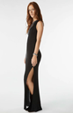 BA&SH - Robe longue argent Silvine - C03432