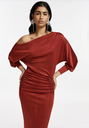 ESSENTIEL - Robe longue Burgundy - C03439