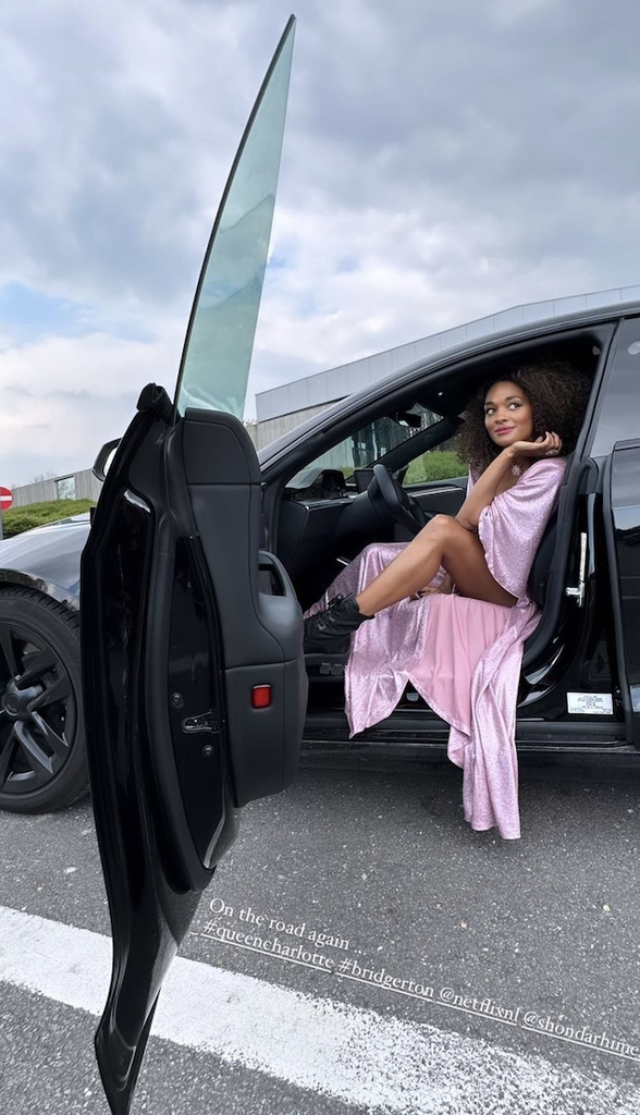 ANIYE BY - Robe longue rose - C02868
