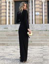 Juan Bernal - Robe longue noire - C03340
