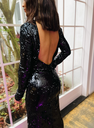 DIANE VON FURSTENBERG - Robe longue noire  - C02517