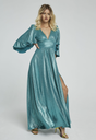 ANIYE BY - Robe longue turquoise  - C02491