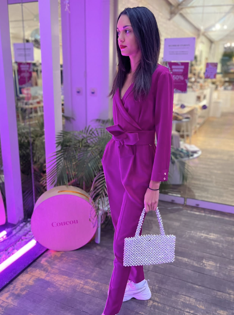 PEDRO DEL HIERRO - COMBINAISON FUSHIA - C02992