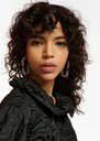 ESSENTIEL - Boucles d'oreilles strass roses - A1291