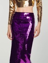 SANDRO - Ensemble top et jupe sequins - C03448