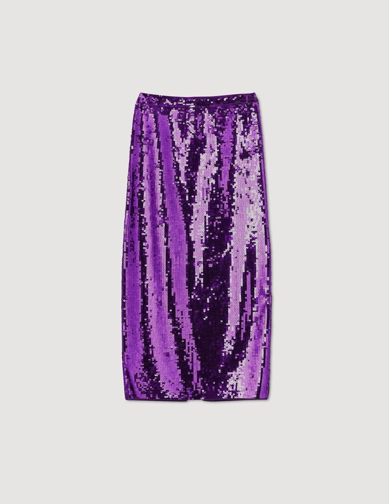SANDRO - Ensemble top et jupe sequins - C03448