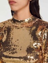 SANDRO - Ensemble top et jupe sequins - C03448