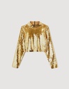 SANDRO - Ensemble top et jupe sequins - C03448