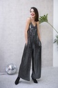 NAVY PARIS - Combinaison sequins argents - C03268
