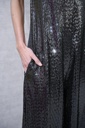 NAVY PARIS - Combinaison sequins argents - C03268