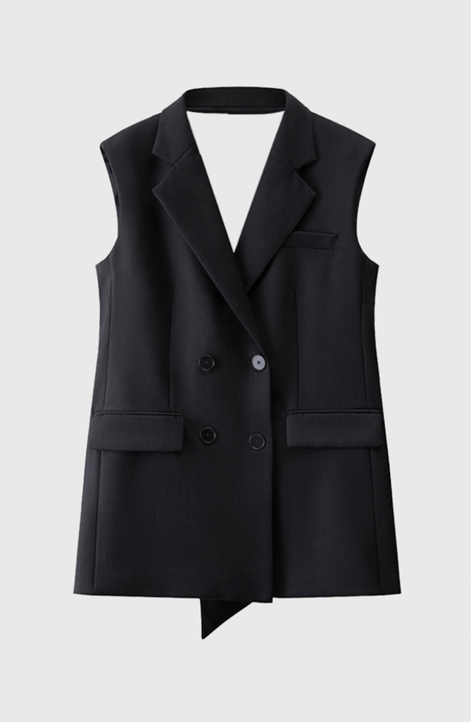 VELLARE - Robe blazer noire - C03466