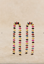 LOC - Sezane - Boucles d'oreilles Abby multicolor  - A1309