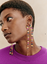 LOC - Sezane - Boucles d'oreilles Abby multicolor  - A1309