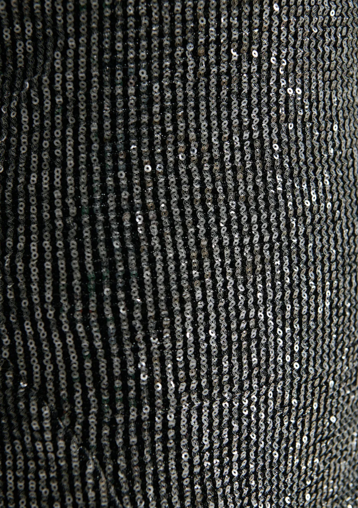 ESSENTIEL - Robe longue argent - C03472