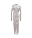 ESSENTIEL - Robe longue argent - C03472