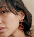 LOC - Sezane - Boucles d'oreilles Miranda Roses - A1313