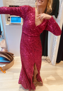Aniye By - Robe sequins roses - C03393