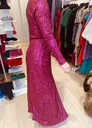 Aniye By - Robe sequins roses - C03393