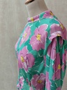 RIXO - Robe longue imprimée  - C02343