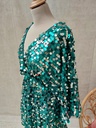 RELISH - Robe courte verte  - C02591