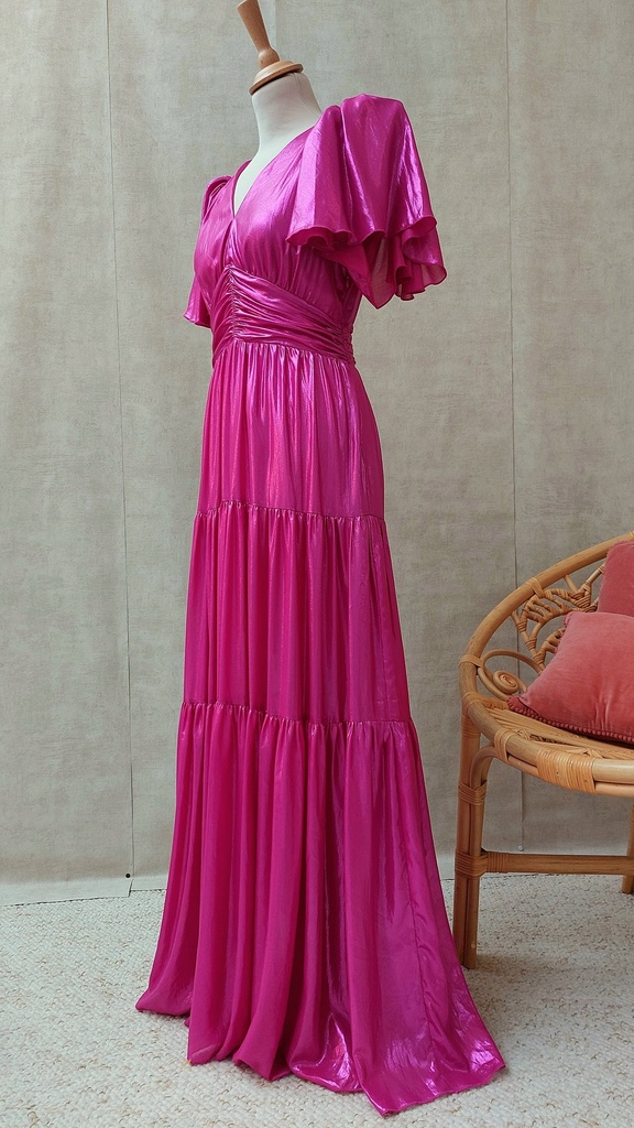 Aniye By - Robe rose longue - C03377