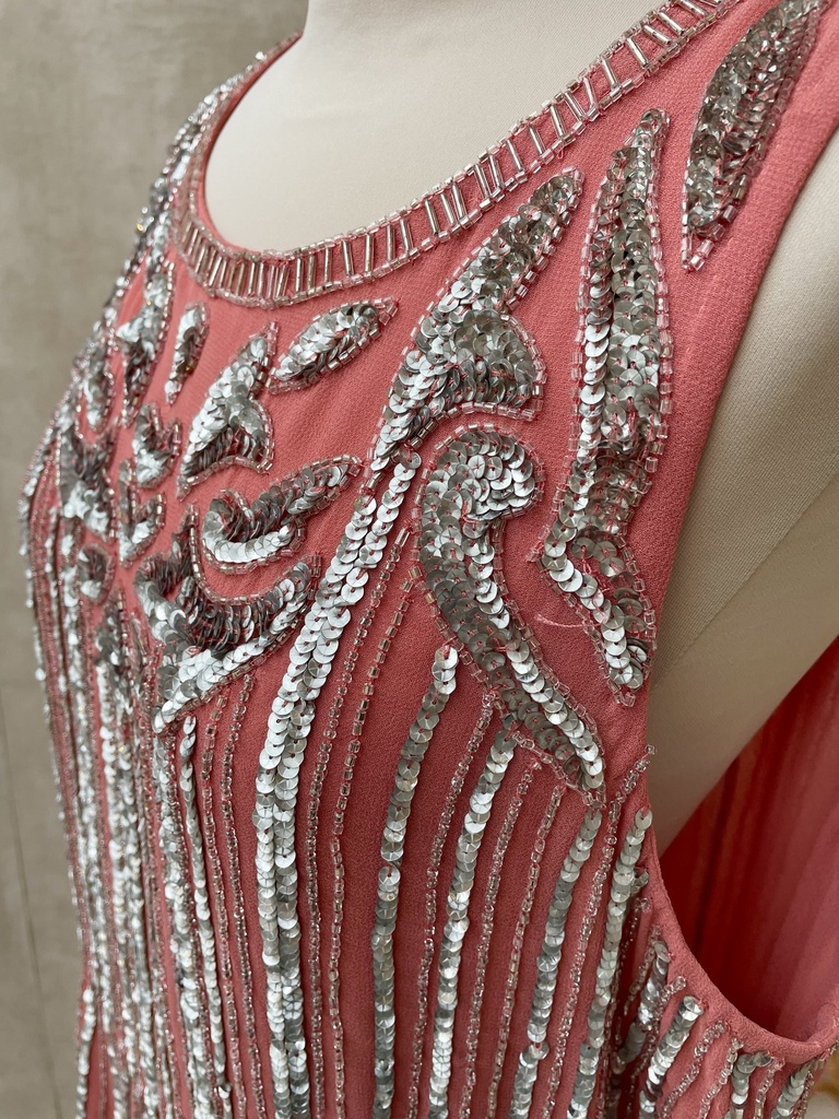 Frock & Frill - Robe courte rose et paillettes - C03317