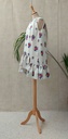 MSGM - Robe courte fleurs  - C02834