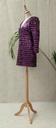 Aniye by - Robe courte sequins mauves - C02984
