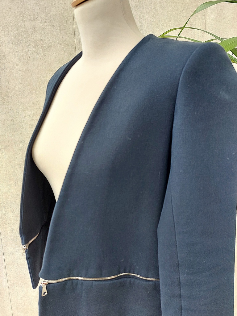 SANDRO - Veste bleue  - C03487