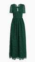 ABERCROMBIE & FITCH - Robe longue verte  - C03035