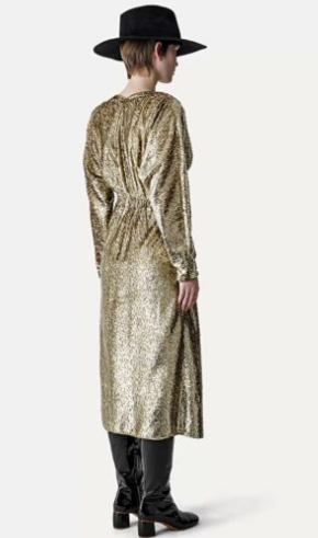 ABERCROMBIE & FITCH - Robe longue verte  - C03035